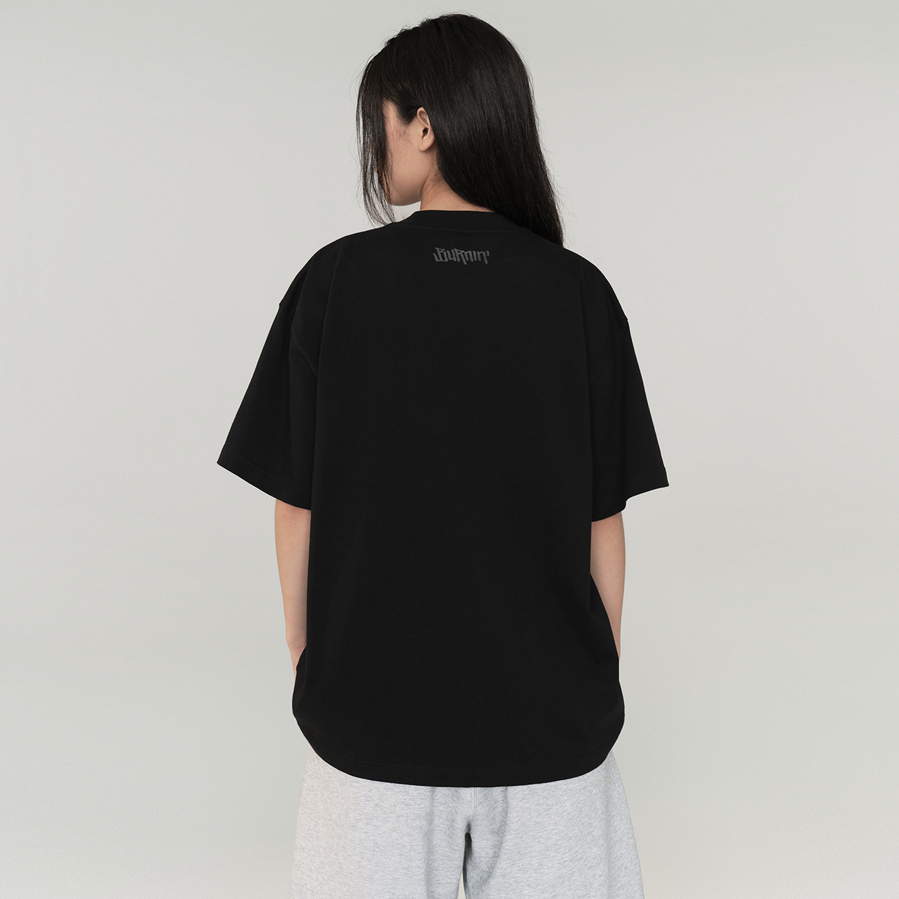 BURNIN*Spark Flame Lava Letter Print Short Sleeve T-shirt - PSYLOS 1, BURNIN*Spark Flame Lava Letter Print Short Sleeve T-shirt, T-Shirt, Burnin, PSYLOS 1